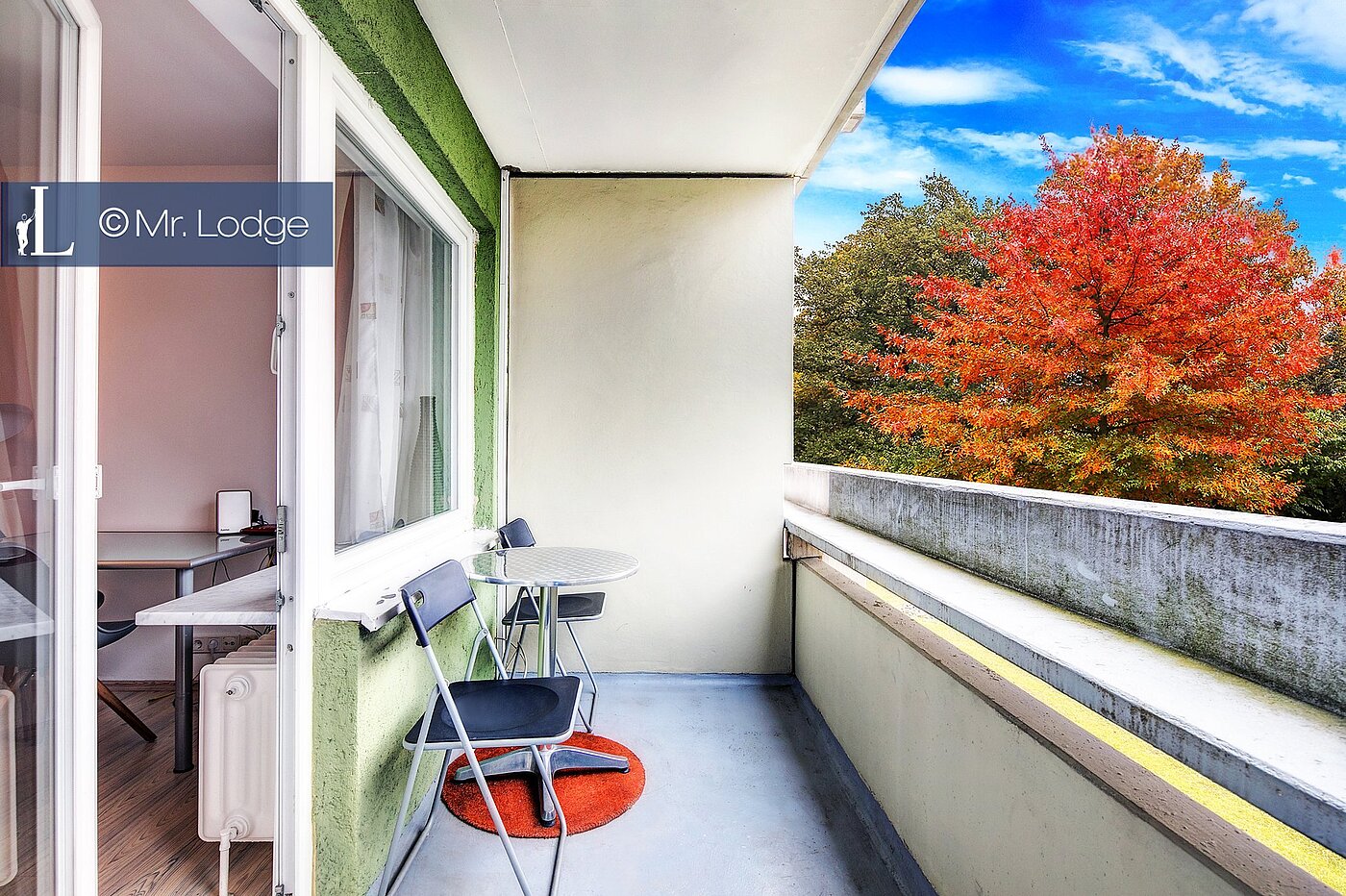 フラット 部屋数 1 部屋 | München-Milbertshofen | 1710ML5 | Westbalkon
