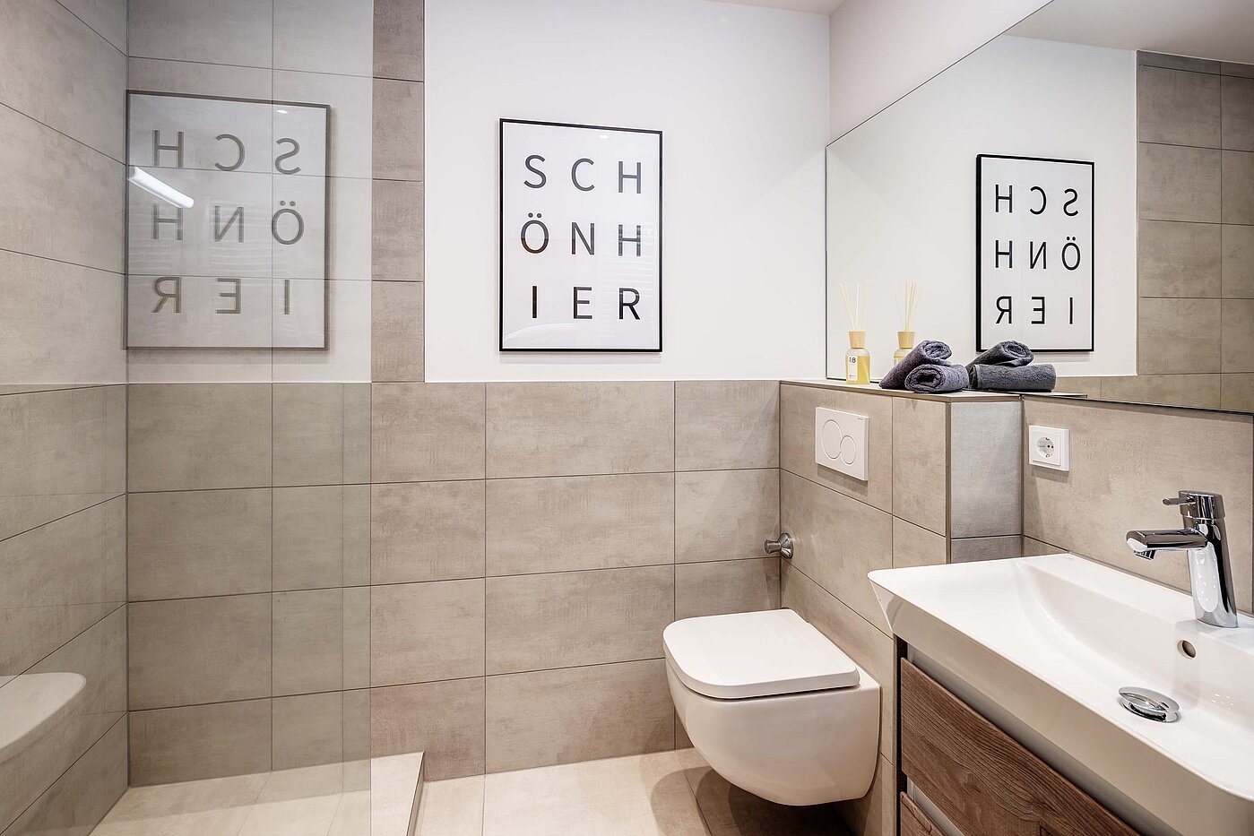 フラット 部屋数 1 部屋 | München-Bogenhausen | 70457 | Modern gefliest