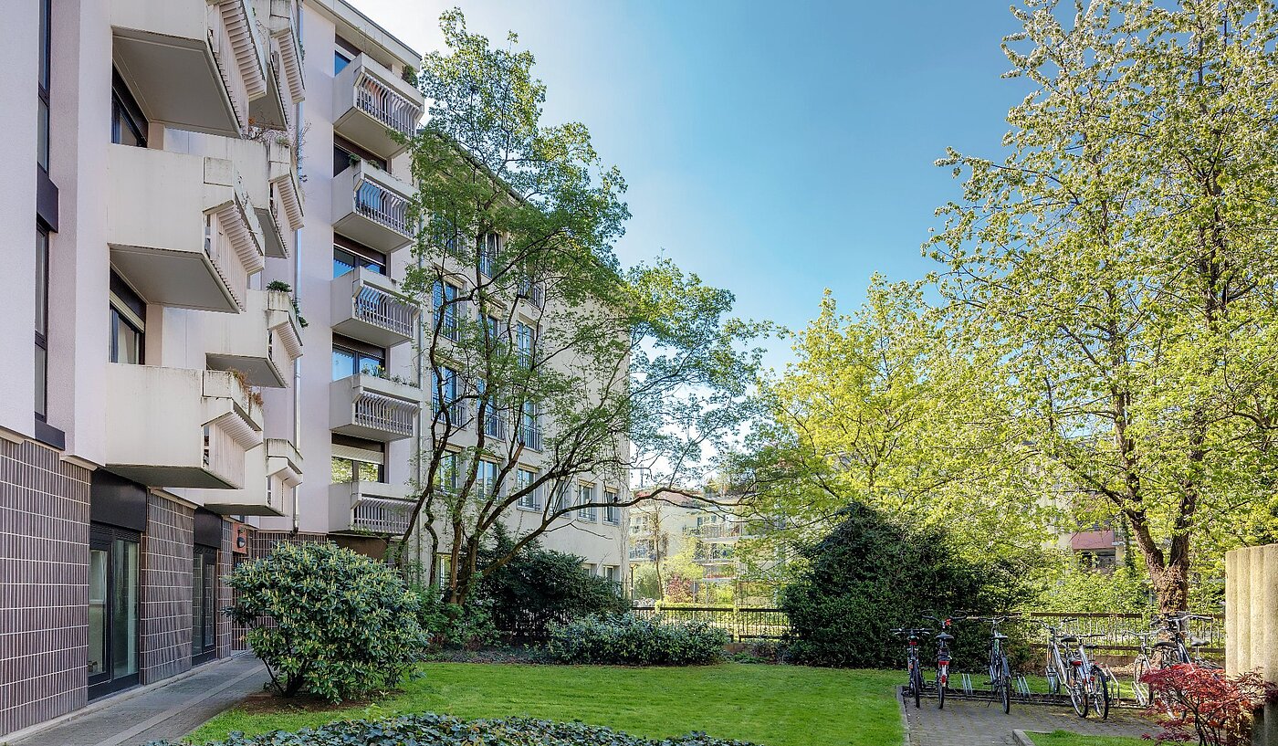 フラット 部屋数 2 部屋 | München-Isarvorstadt | 1804ML1 | Begrünter Innenhof