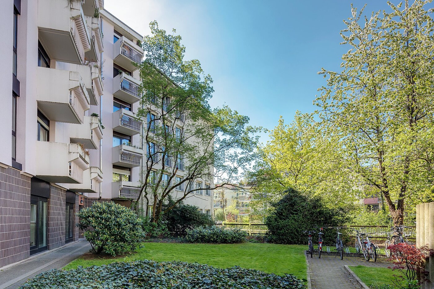 フラット 部屋数 2 部屋 | München-Isarvorstadt | 1804ML1 | Begrünter Innenhof