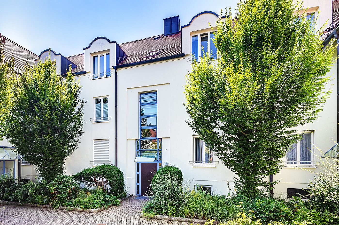 フラット 部屋数 2 部屋 | München-Nymphenburg | 2107ML3 | Vorderansicht Eingang