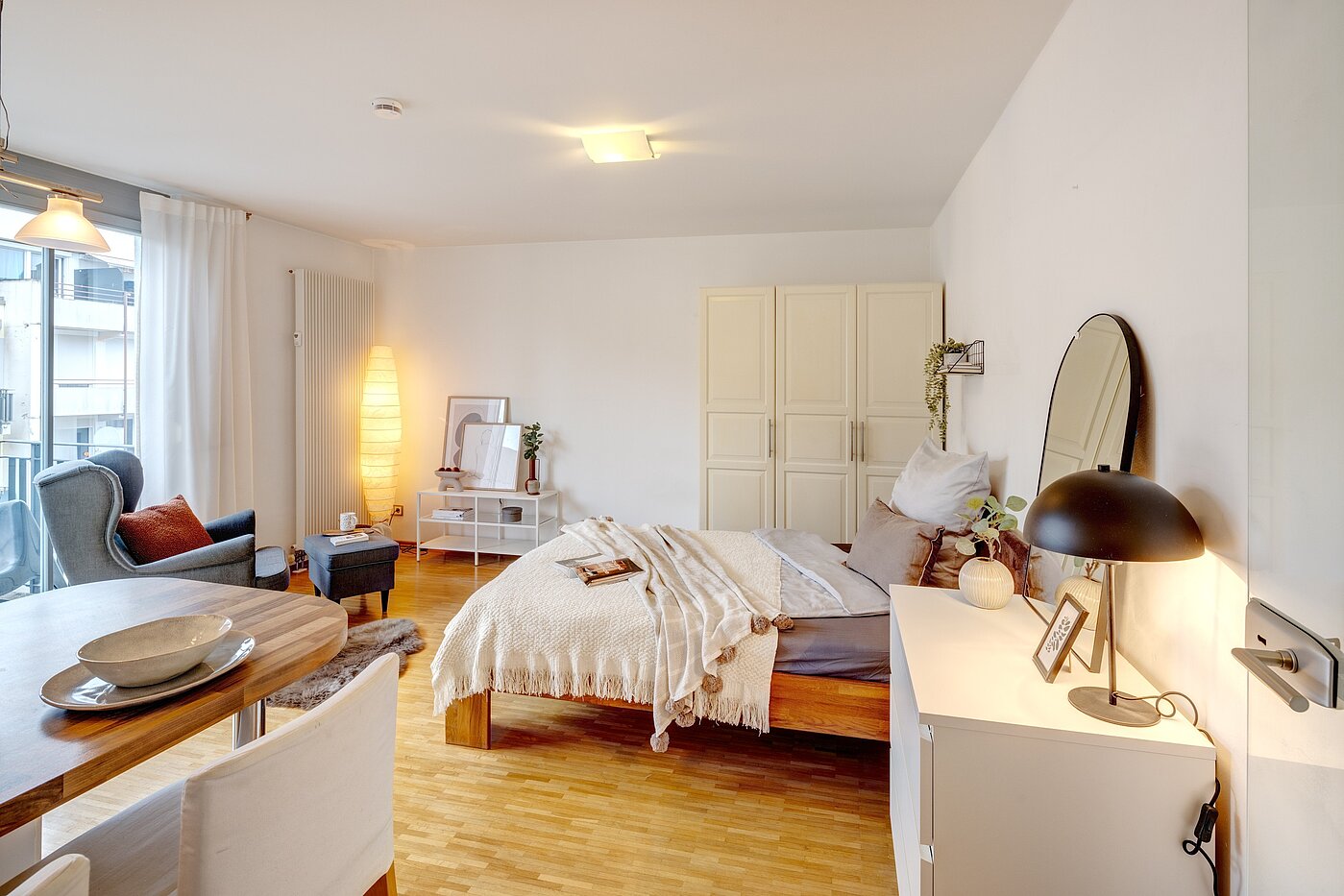 Apartment 部屋数 1 部屋 | München-Milbertshofen | 70188 | Schlafen
