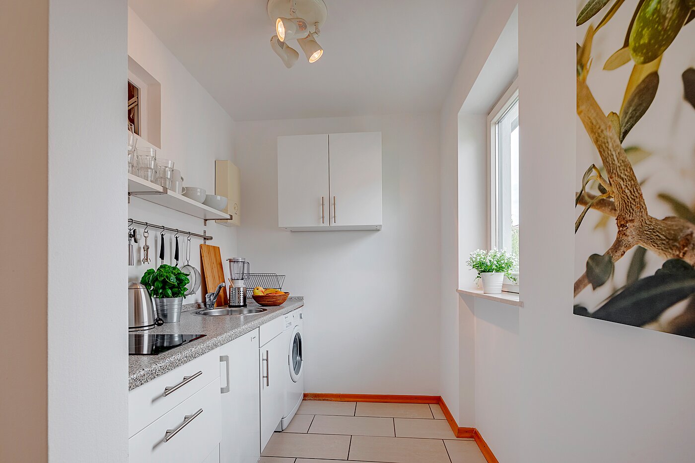フラット 部屋数 2 部屋 | München-Schwabing | 70130 | Küche mit Fenster...