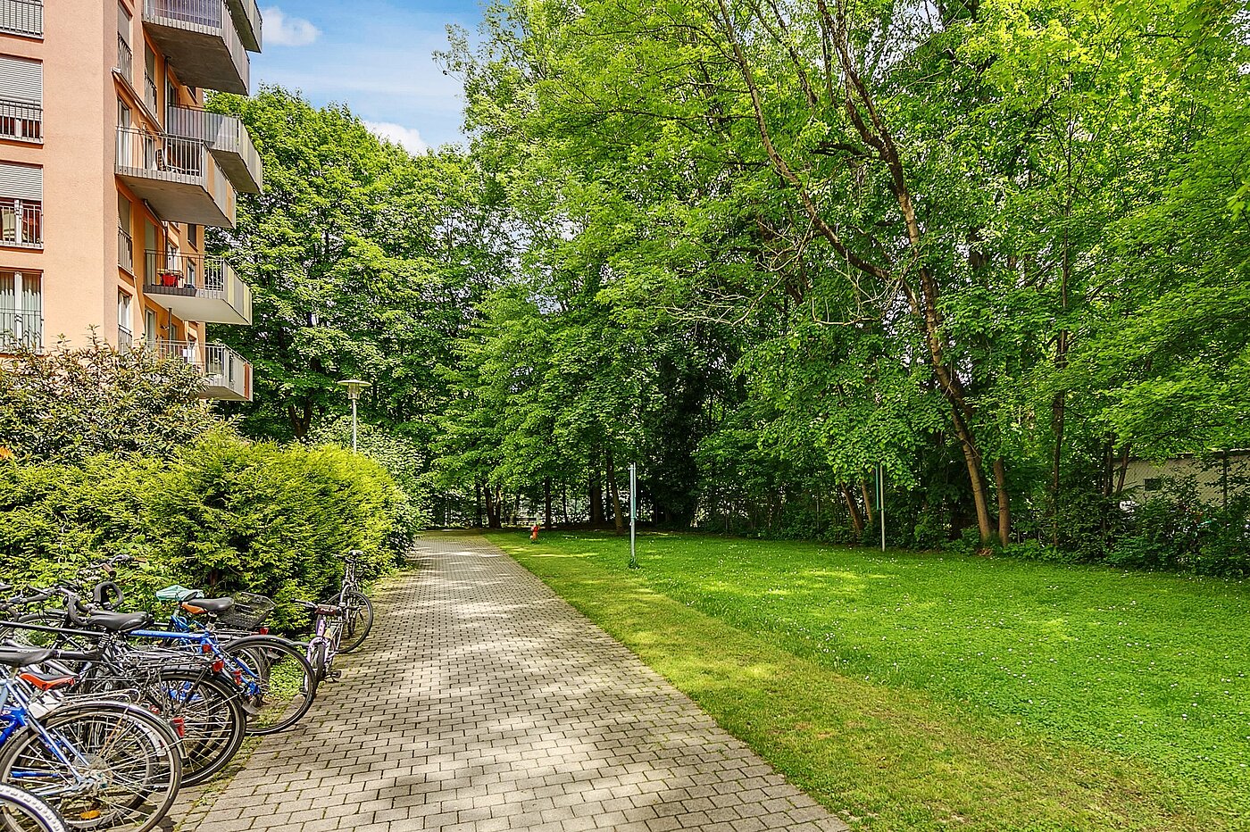 フラット 部屋数 1.5 部屋 | München-Ramersdorf | 2004ML6 | umgeben von viel Grün