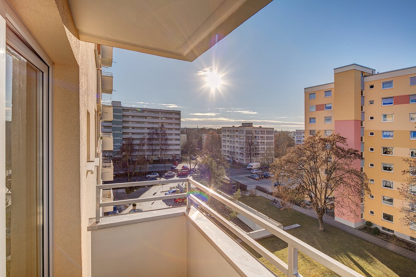 Apartment 部屋数 1 部屋 | München-Feldmoching | 70484 | Balkon
