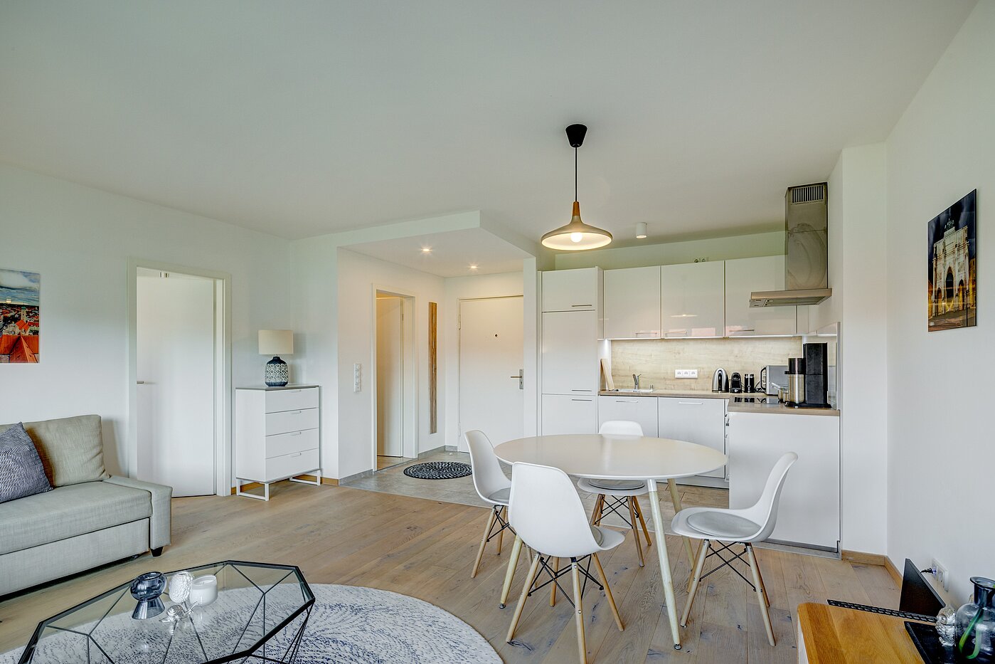 Apartment 部屋数 1 部屋 | München-Schwabing | 70198 | Offene Küche mit...