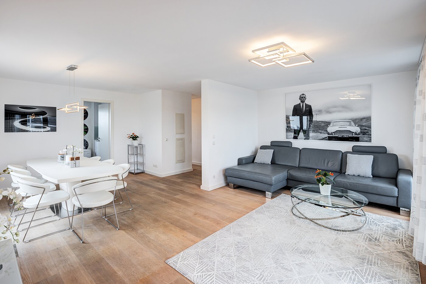 Penthouse 部屋数 3 部屋 | München-Riem | 70468 | Wohnzimmer mit Küche