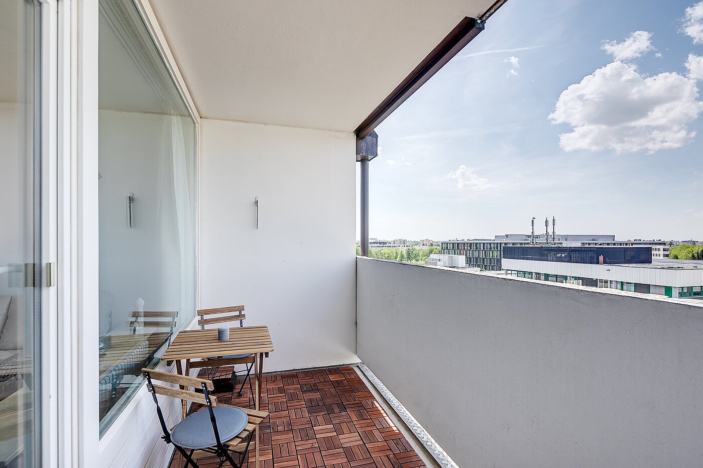 フラット 部屋数 1 部屋 | München-Moosach | 1903ML3 | Sonniger Balkon