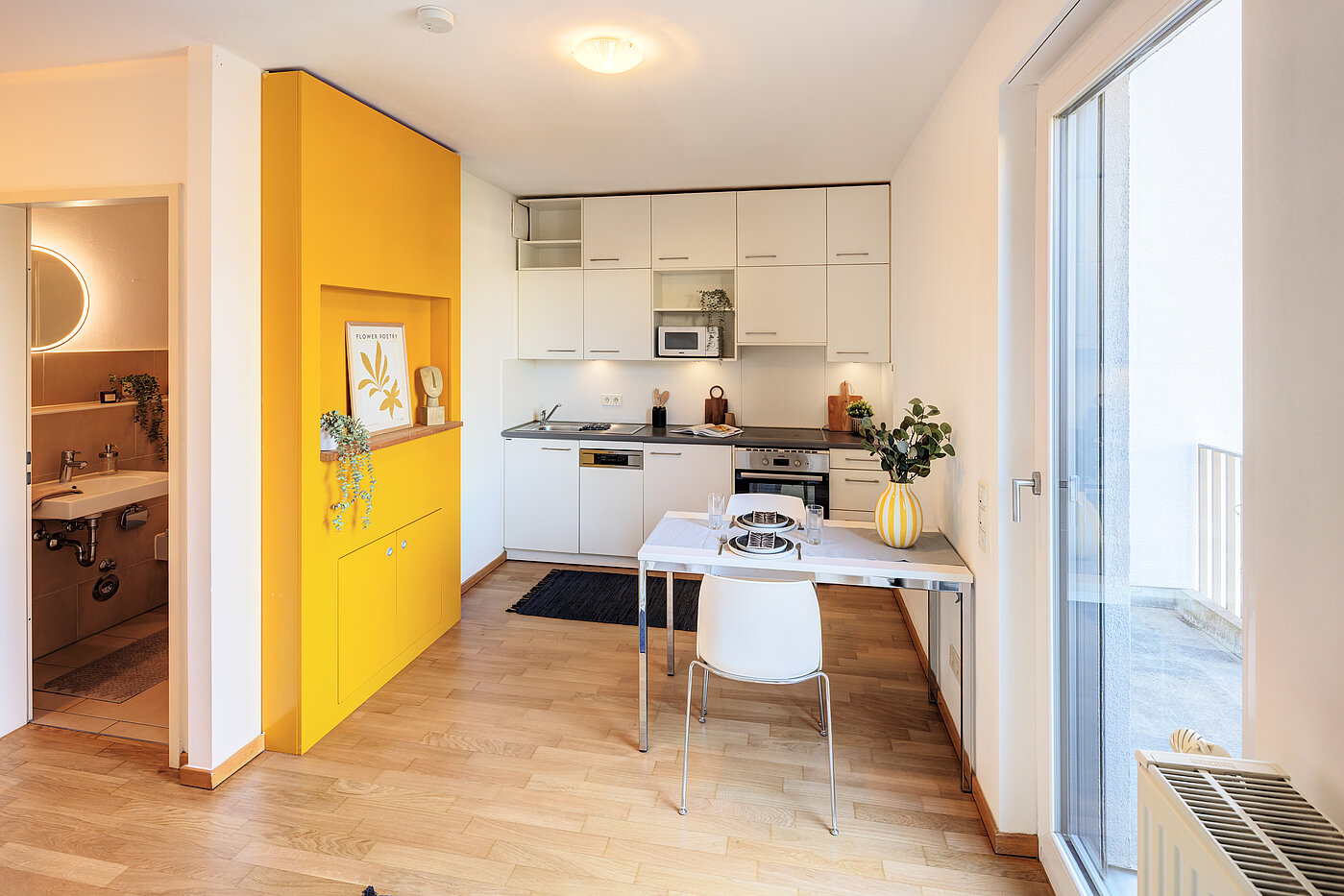 Apartment 部屋数 1 部屋 | München-Ramersdorf | 70415 | Küche / Essbereich