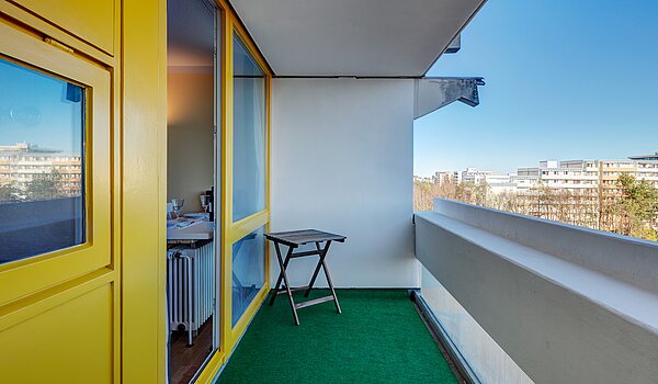 Apartment 部屋数 1 部屋 | 70308 | Balkon