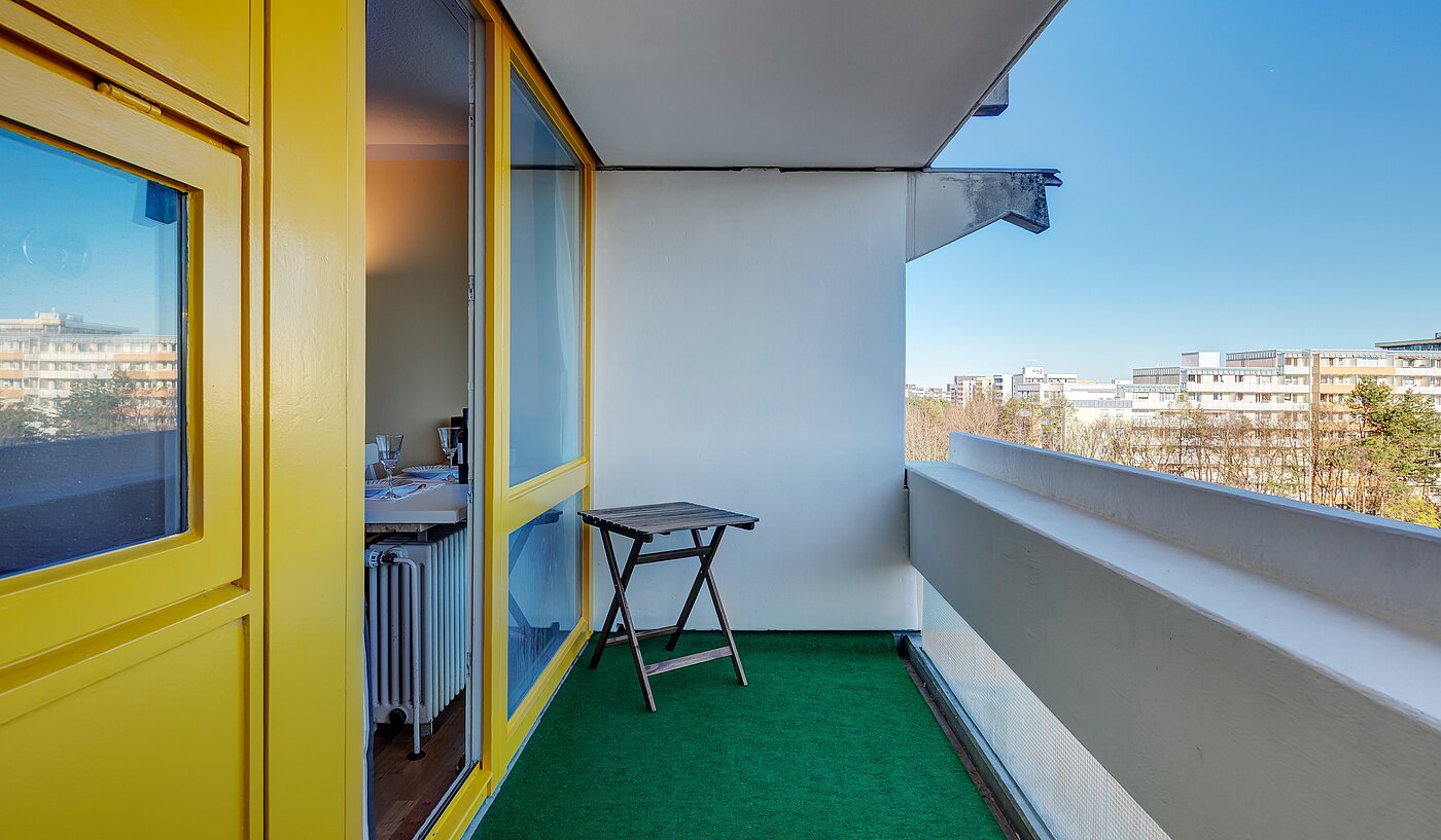 Apartment 部屋数 1 部屋 | 70308 | Balkon