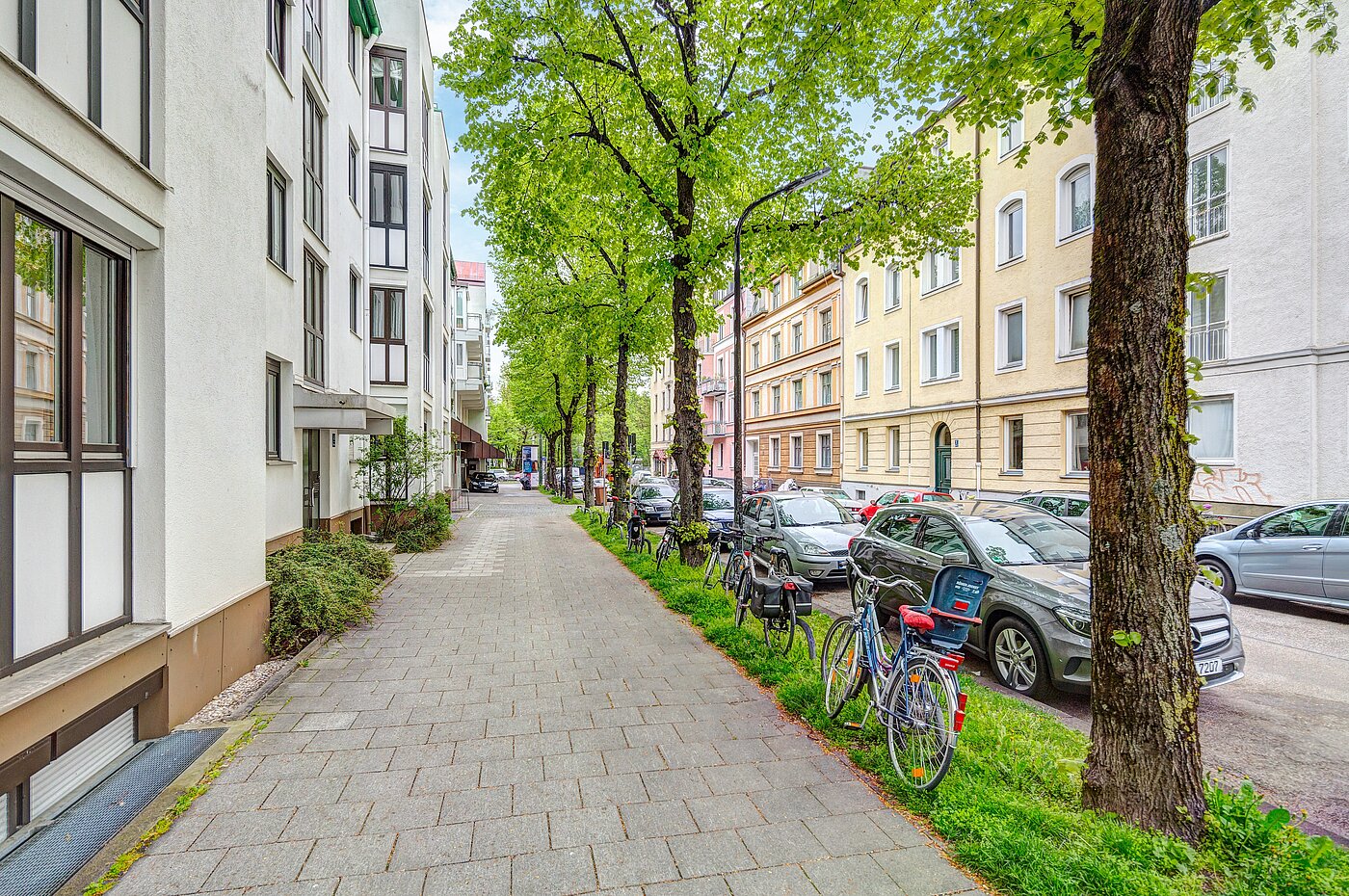 フラット 部屋数 1 部屋 | München-Schwabing | 2207ML10 | Ruhige Anliegerstraße