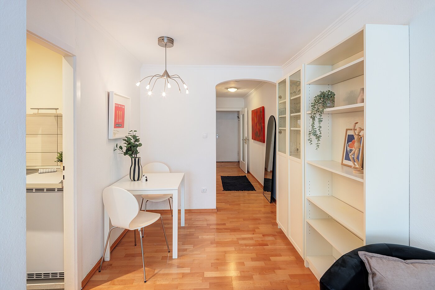 フラット 部屋数 2 部屋 | München-Maxvorstadt | 70390 | Blick in die Diele