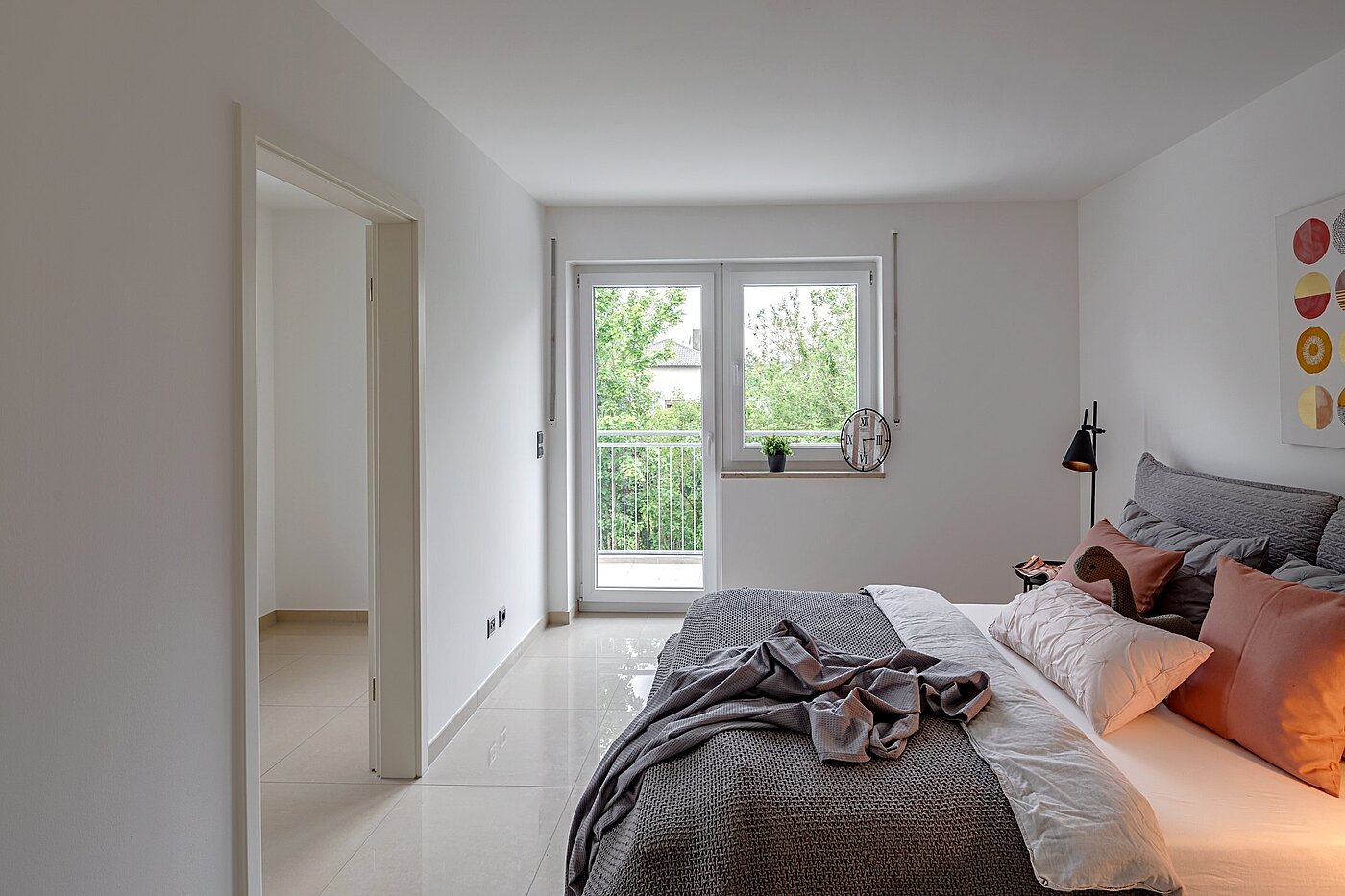 セミ・デタッチド・ハウス（一戸建てを二つに分けた家屋） 部屋数 5 部屋 | München-Aubing | 1905ML4 | ... Zugang zum Balkon