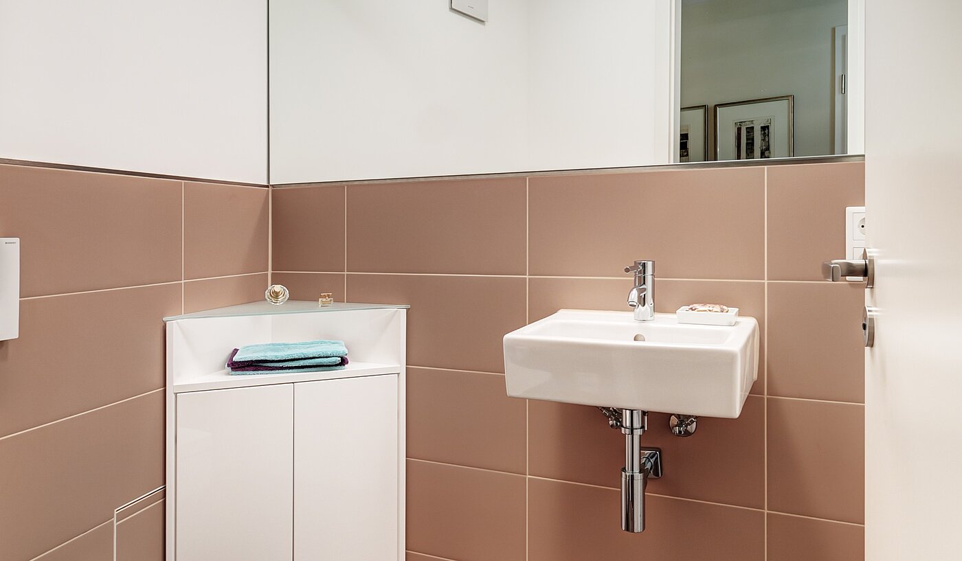 フラット 部屋数 3 部屋 | München-Schwabing | 1511ML1 | Gäste-WC