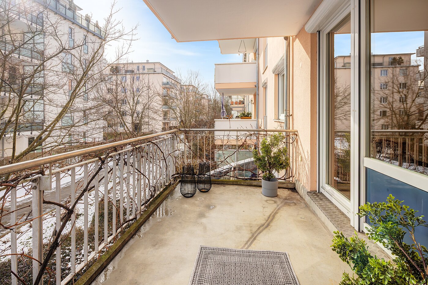 フラット 部屋数 2 部屋 | München-Bogenhausen | 70396 | Balkon...