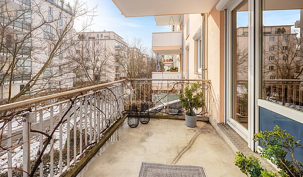 フラット 部屋数 2 部屋 | München-Bogenhausen | 70396 | Balkon...
