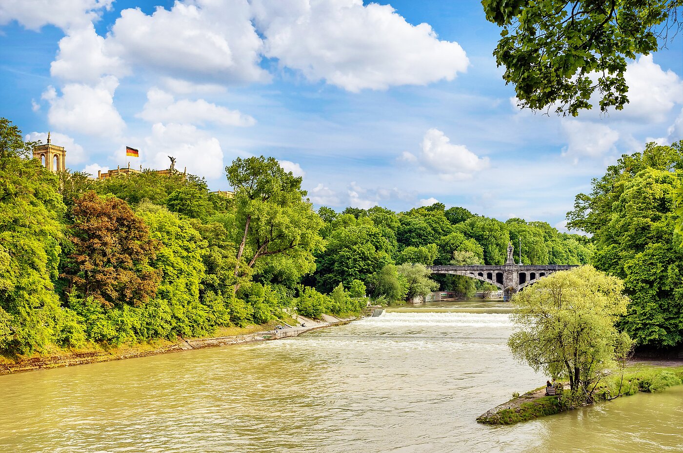 フラット 部屋数 1 部屋 | München-Haidhausen | 70022 | ...und die Isar