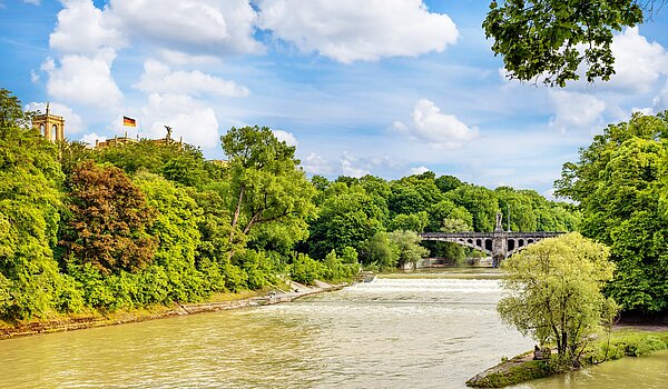 フラット 部屋数 1 部屋 | München-Haidhausen | 70022 | ...und die Isar