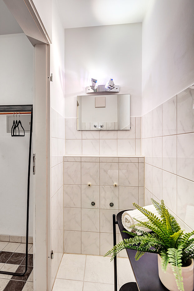 フラット 部屋数 2.5 部屋 | 70018 | ...oder Gäste-WC