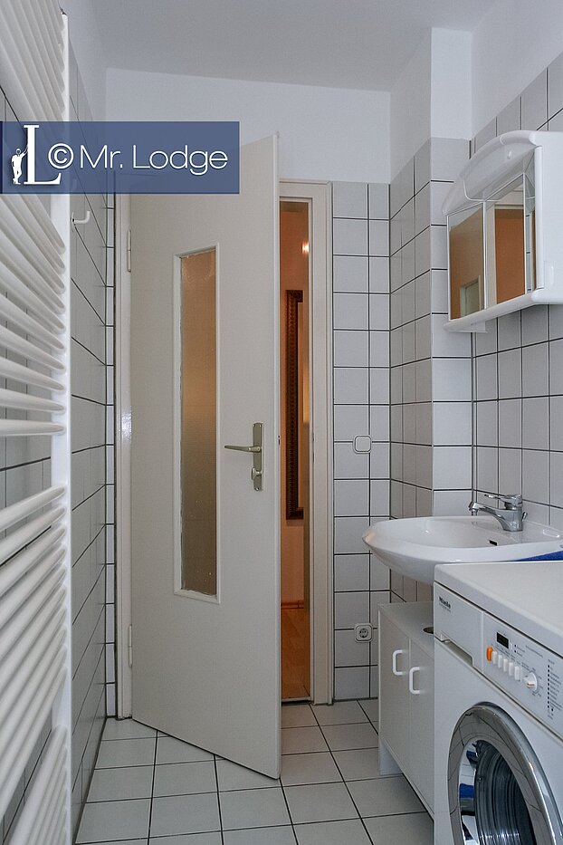 フラット 部屋数 2 部屋 | München-Isarvorstadt | 1709ML2 | Bad mit Waschmaschine