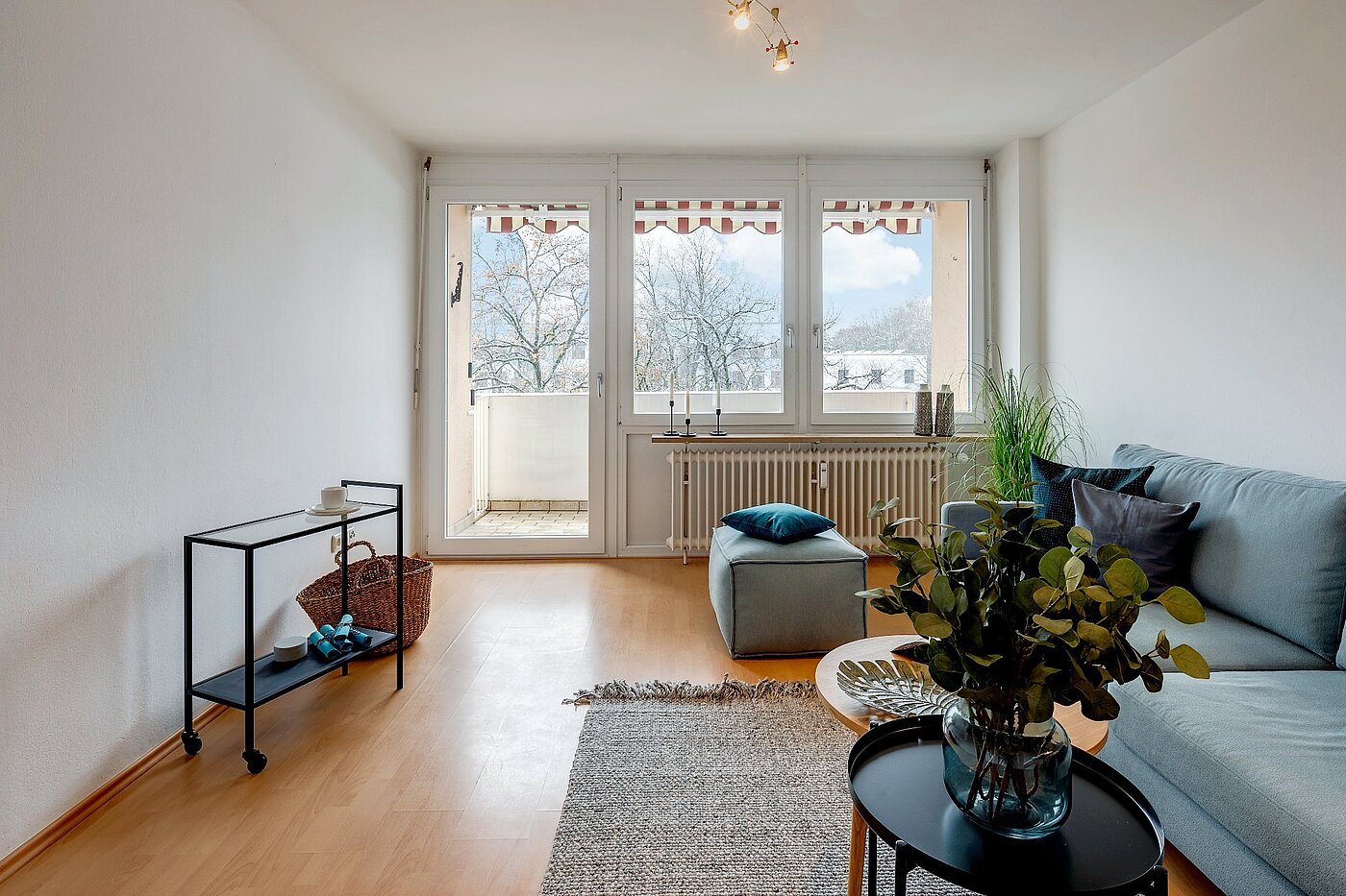 フラット 部屋数 2 部屋 | München-Sendling-Westpark | 1811ML1 | Wohnzimmer mit