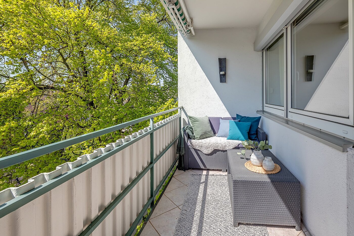 フラット 部屋数 2 部屋 | München-Ramersdorf | 1812ML2 | sonnigem Balkon...