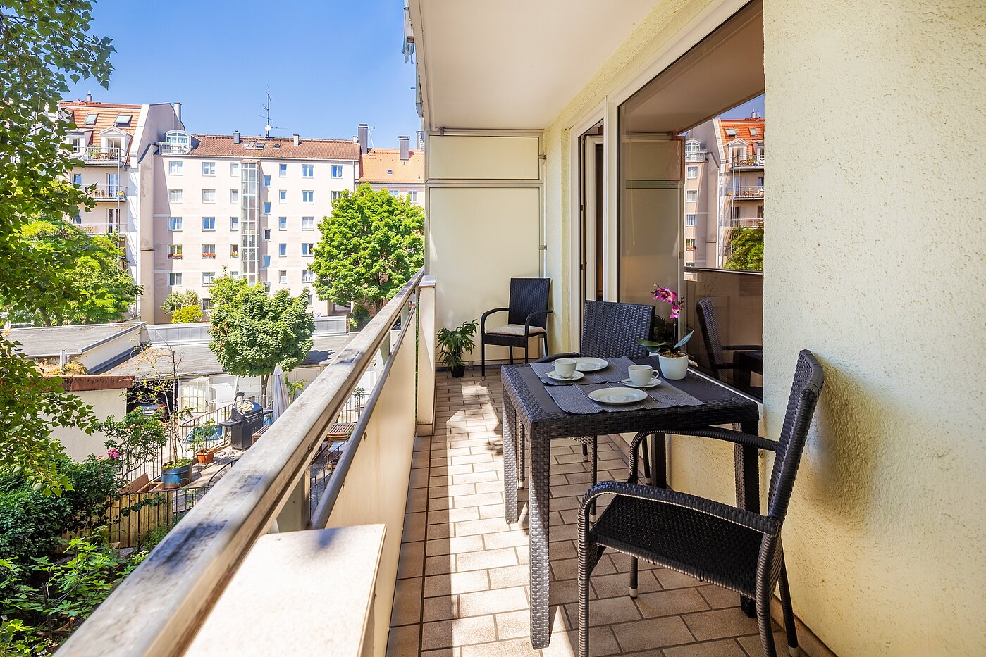 フラット 部屋数 2.5 部屋 | München-Maxvorstadt | 702031 | Sonniger Südbalkon