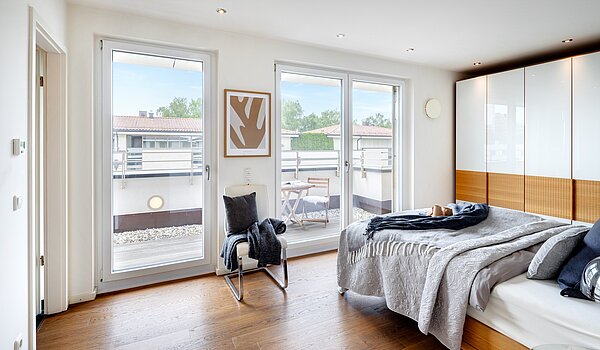Penthouse 部屋数 3.5 部屋 | München-Oberföhring | 70237 | ...Zugang zur Dachterrasse...