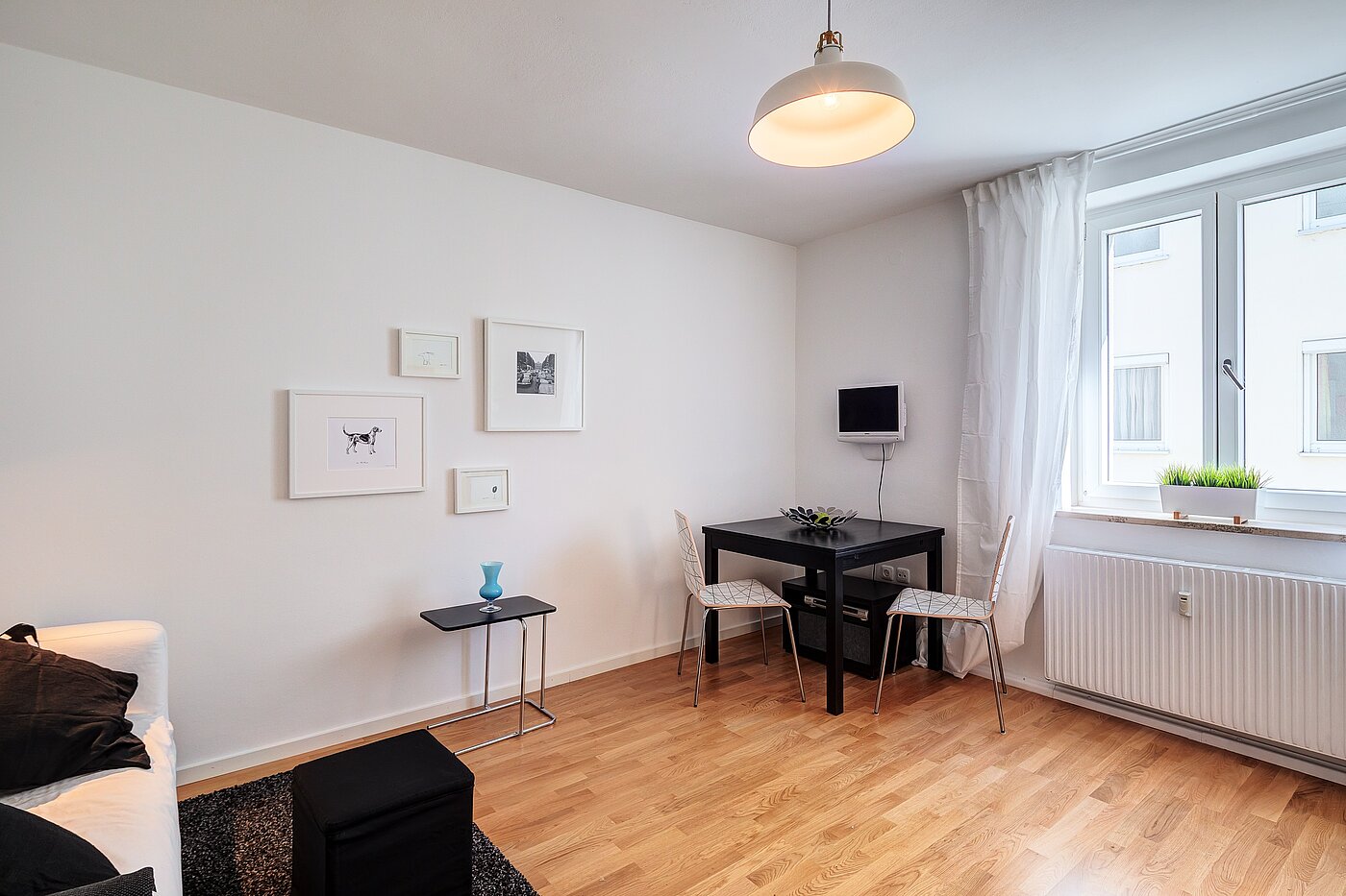 フラット 部屋数 2 部屋 | München-Maxvorstadt | 70398 | Wohnbereich