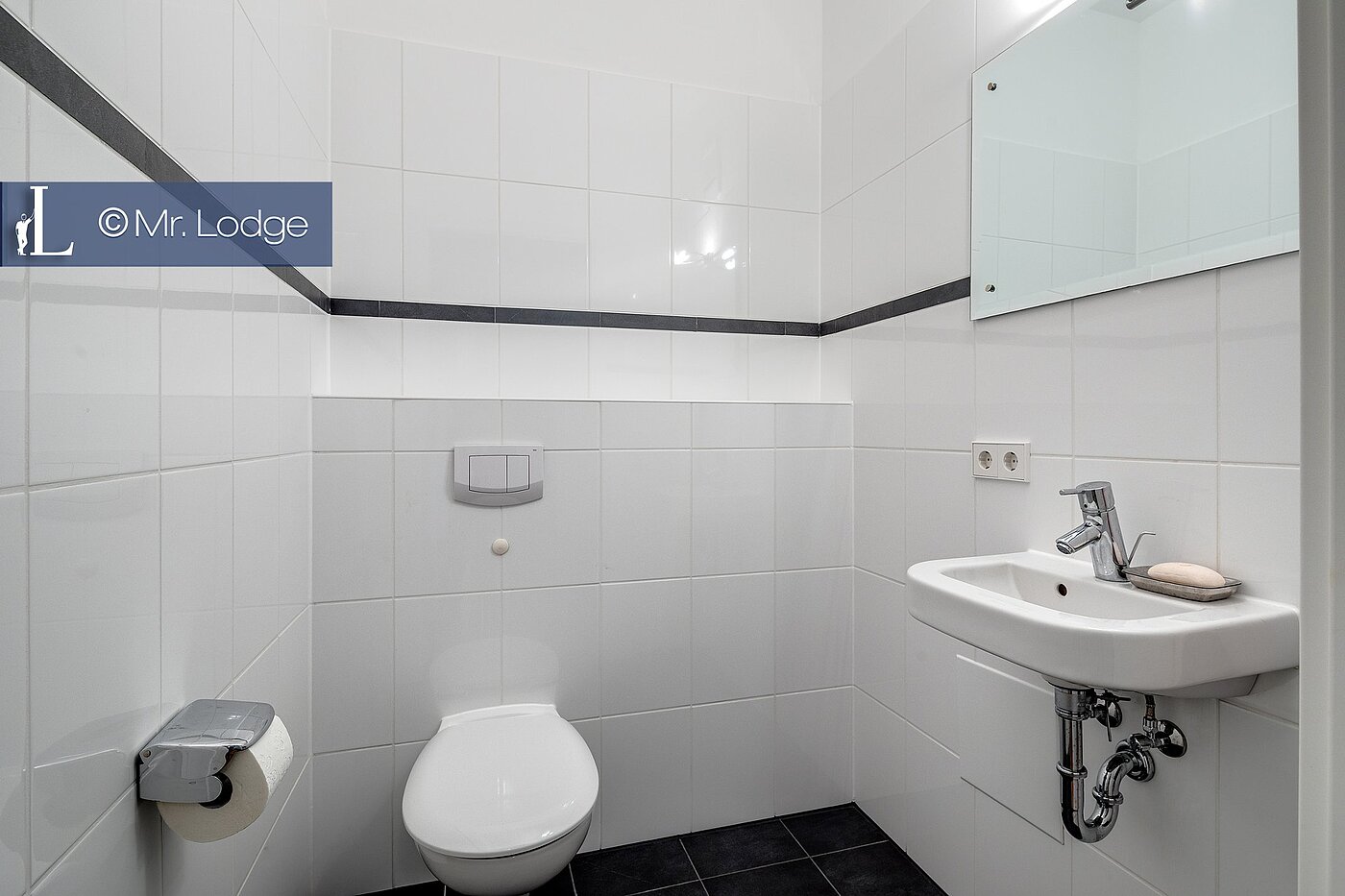 フラット 部屋数 3 部屋 | München-Solln | 1809D8 | Gäste-Toilette
