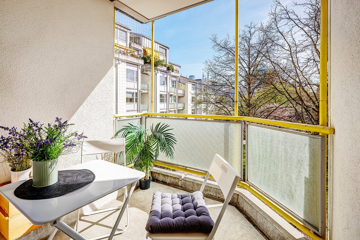フラット 部屋数 1.5 部屋 | München-Bogenhausen | 2203ML2 | Sonniger Südbalkon...