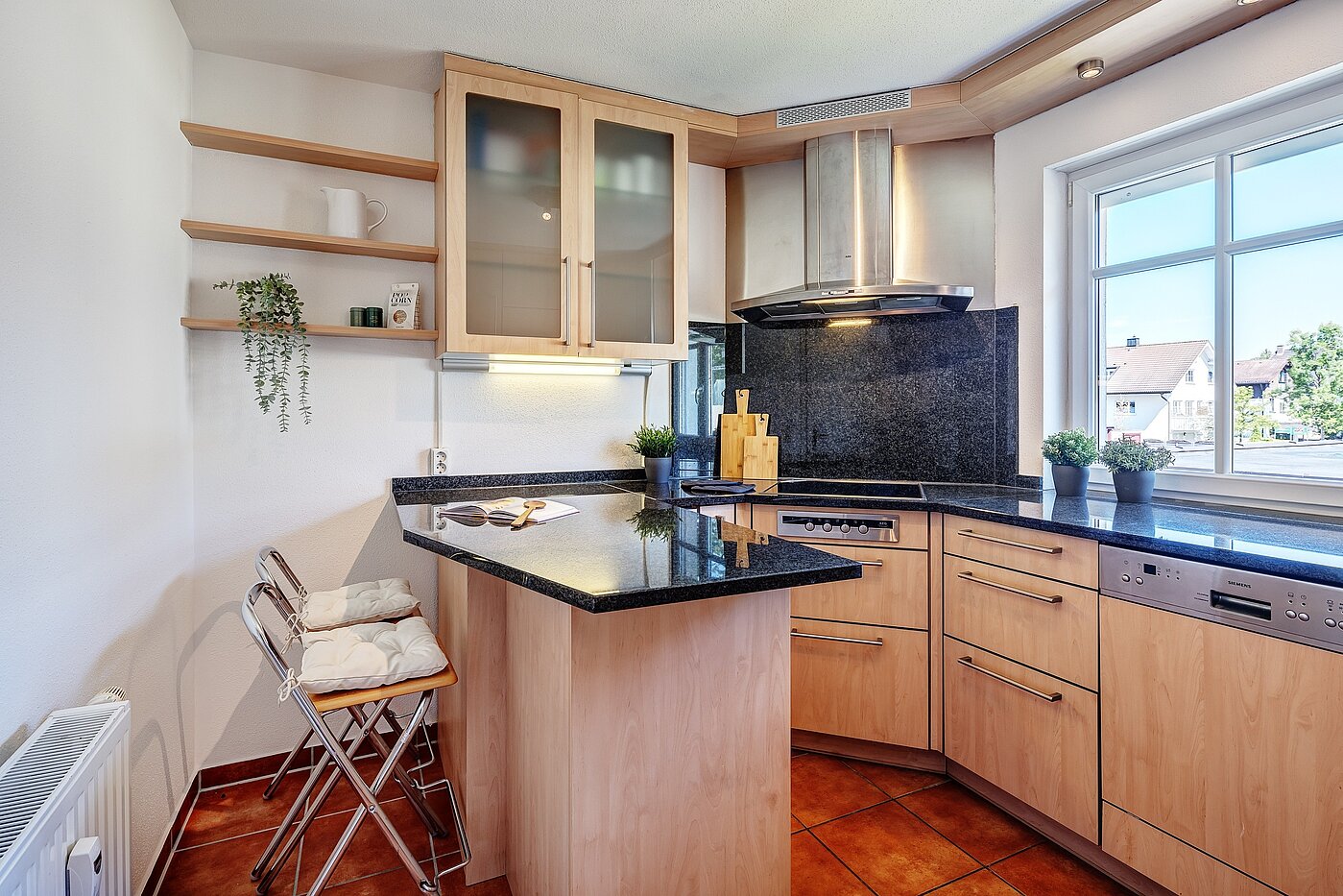 フラット 部屋数 3 部屋 | München-Ramersdorf | 2206ML4 | Geräumige Küche mit Esstheke...