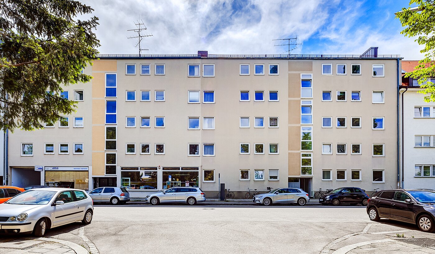 フラット 部屋数 1.5 部屋 | 70127 | Hausansicht