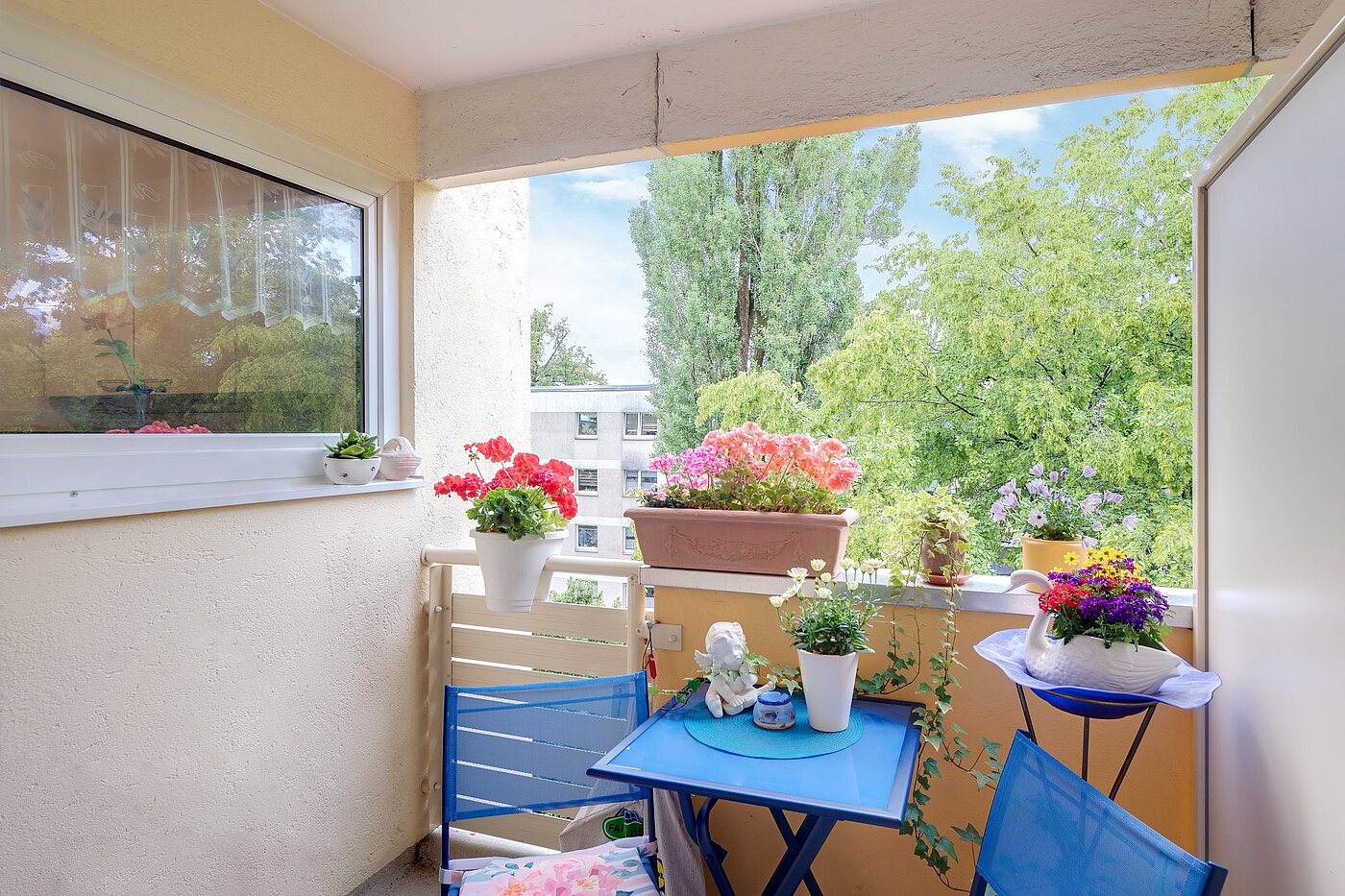 フラット 部屋数 1 部屋 | München-Forstenried | 2106ML6 | Sonnige Loggia