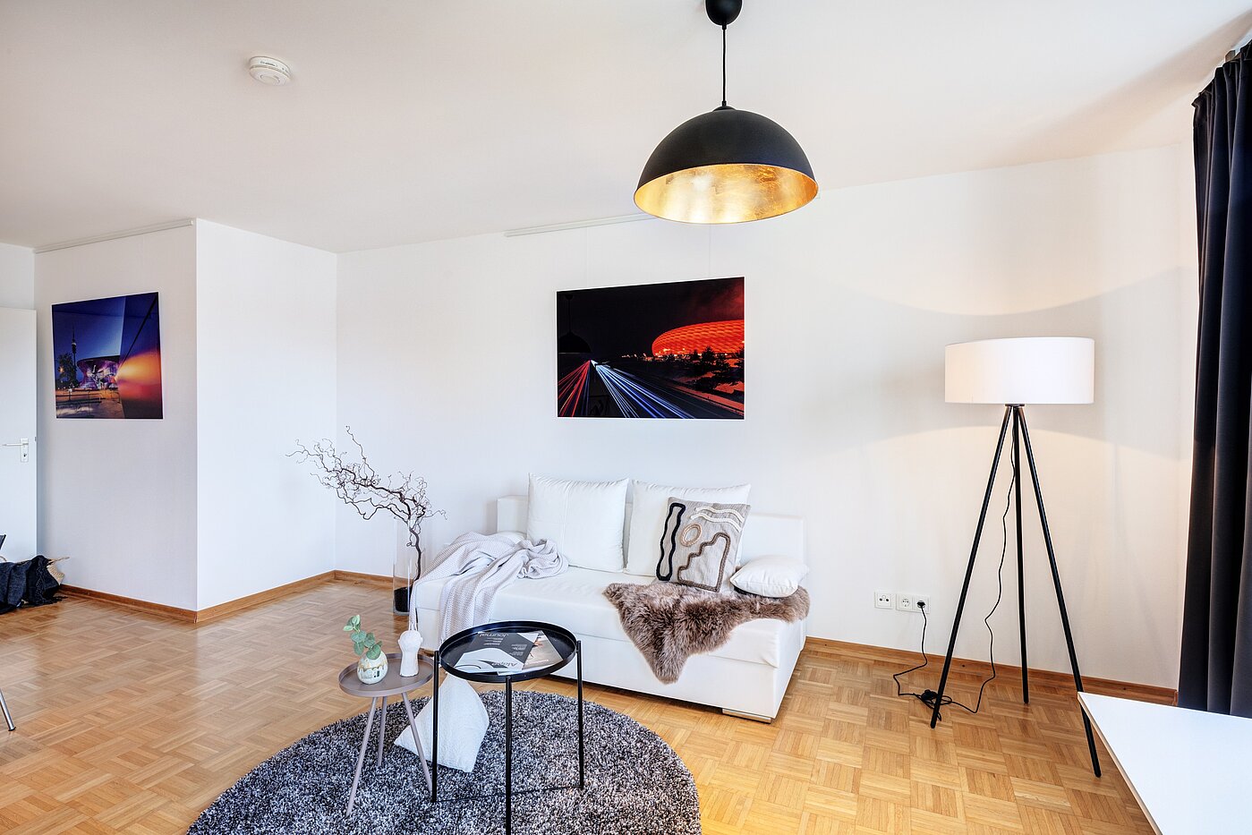フラット 部屋数 3 部屋 | München-Schwabing | 70299 | Wohn- und Essbereich