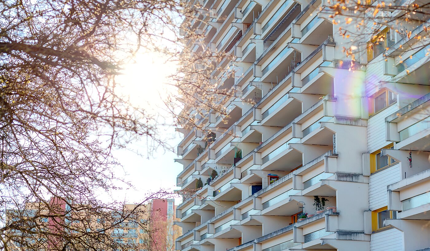 Apartment 部屋数 1 部屋 | 70308 | Gebäudeansicht