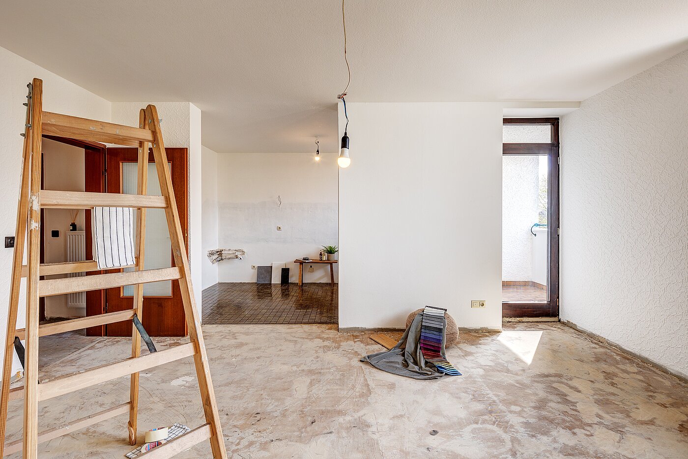 フラット 部屋数 2 部屋 | München-Moosach | 2203ML5 | Blick zur Küche