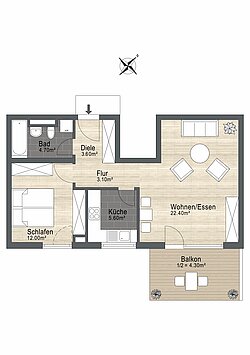 nicht maßstabsgetreu