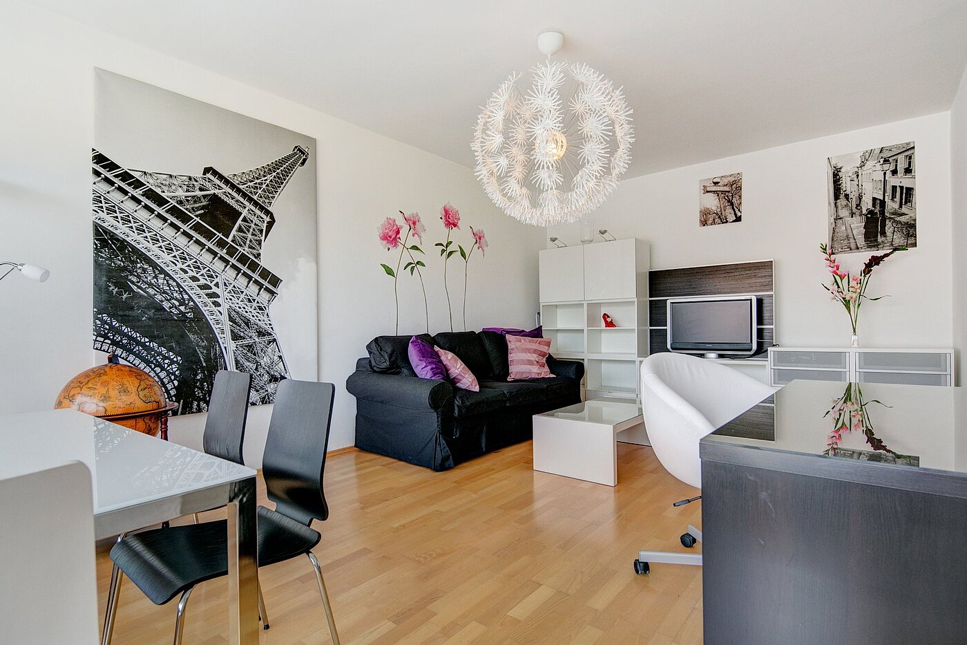 フラット 部屋数 2 部屋 | München-Laim | 1909ML3 | Großes Wohnzimmer