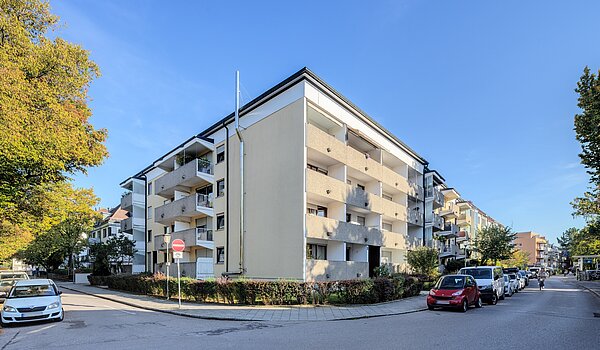 Apartment 部屋数 1 部屋 | München-Laim | 70503 | Außenansicht