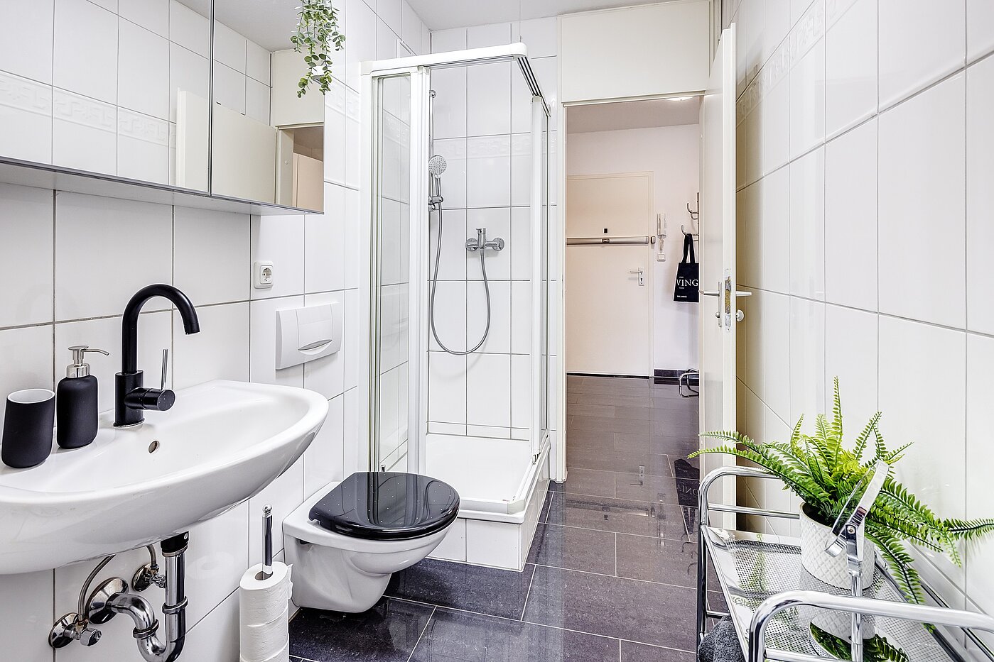 フラット 部屋数 1.5 部屋 | München-Au | 2112ML2 | ...und Dusche