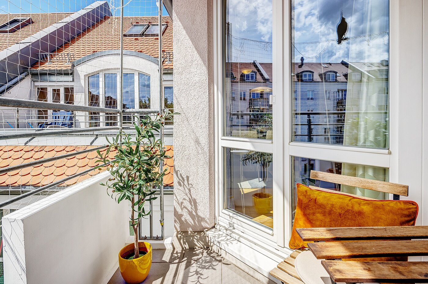 フラット 部屋数 1.5 部屋 | München-Schwabing | 2205ML81 | Sonniger Balkon