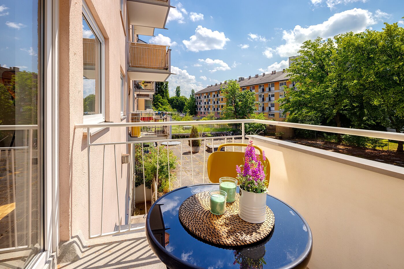 フラット 部屋数 3 部屋 | München-Obergiesing | 70028 | Gemütlicher West-Balkon mit...
