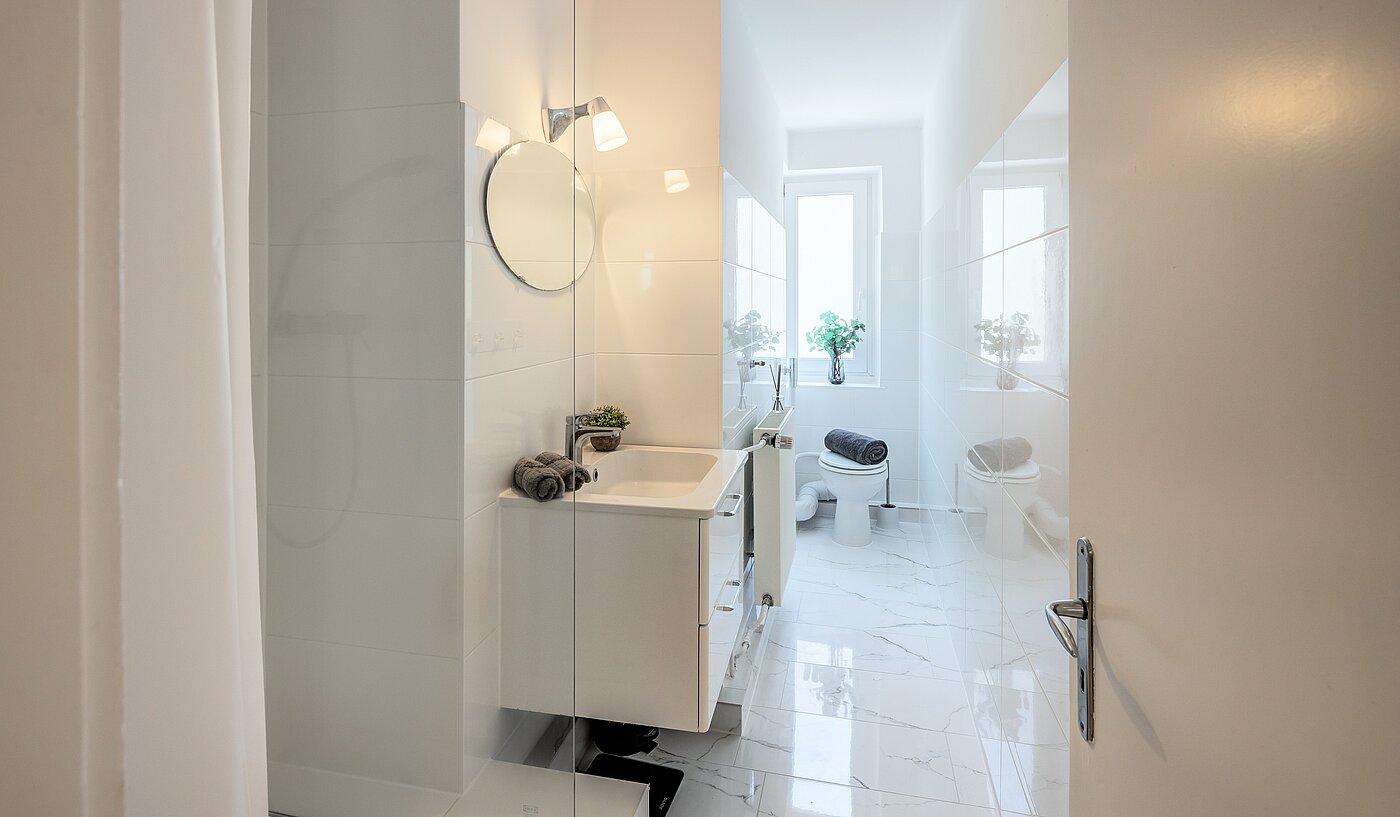 フラット 部屋数 2 部屋 | München-Sendling | 70220 | Badezimmer