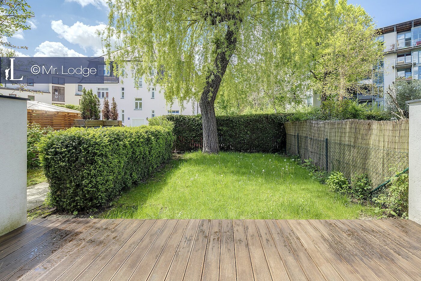 フラット 部屋数 2 部屋 | München-Harlaching | 1704ML6 | West-Garten