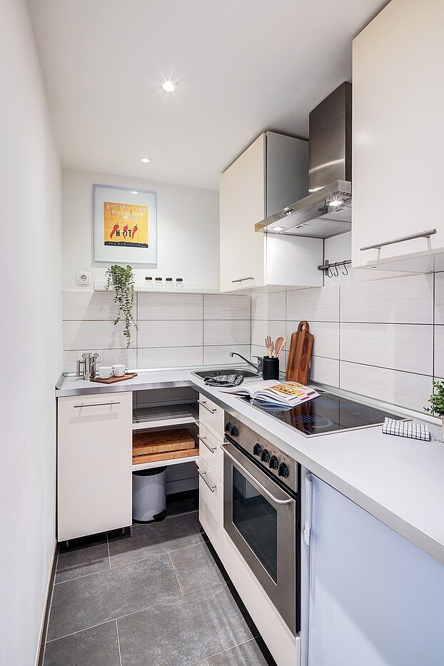 フラット 部屋数 2 部屋 | München-Maxvorstadt | 70390 | Apartmentküche...