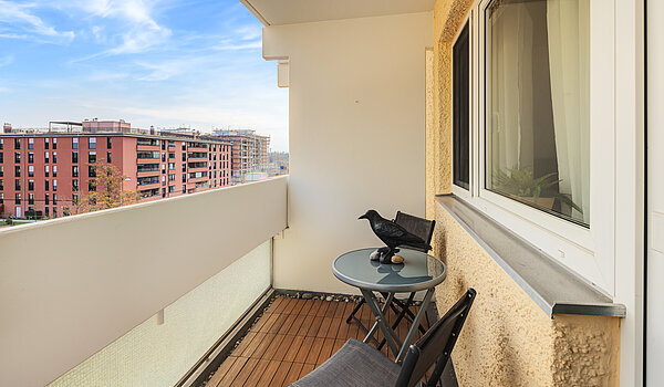 フラット 部屋数 2 部屋 | München-Moosach | 70407 | Balkon