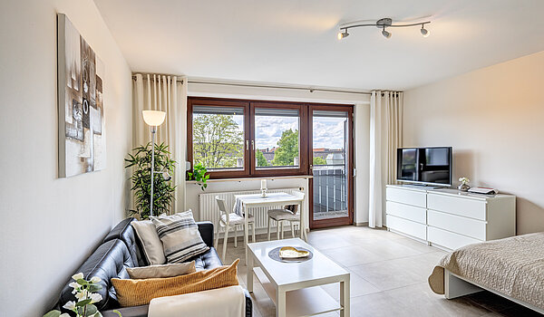 フラット 部屋数 1 部屋 | München-Milbertshofen | 704371 | Sonnig Ruhig Hell