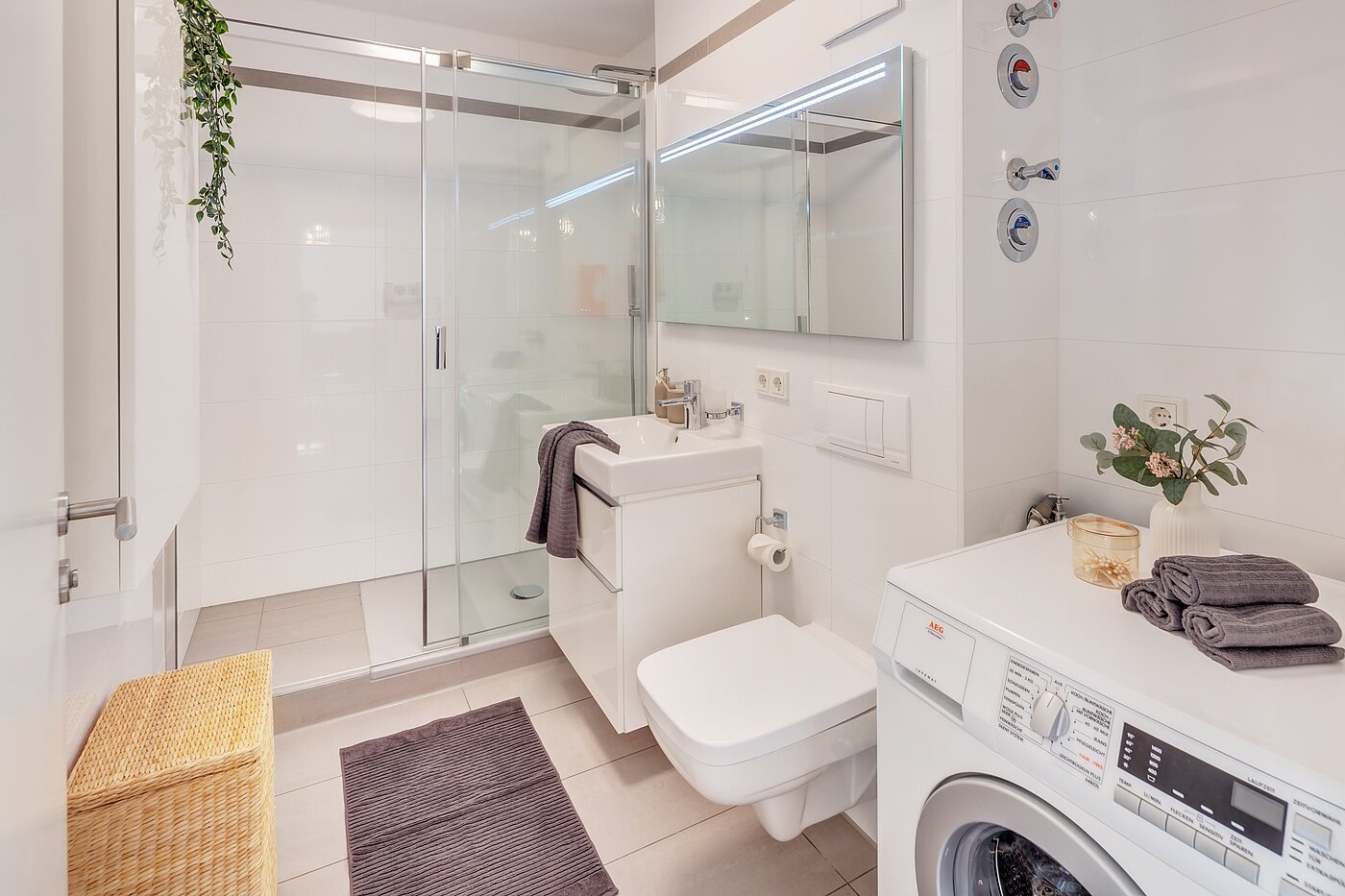 フラット 部屋数 2.5 部屋 | München-Obergiesing | 70270 | Badezimmer